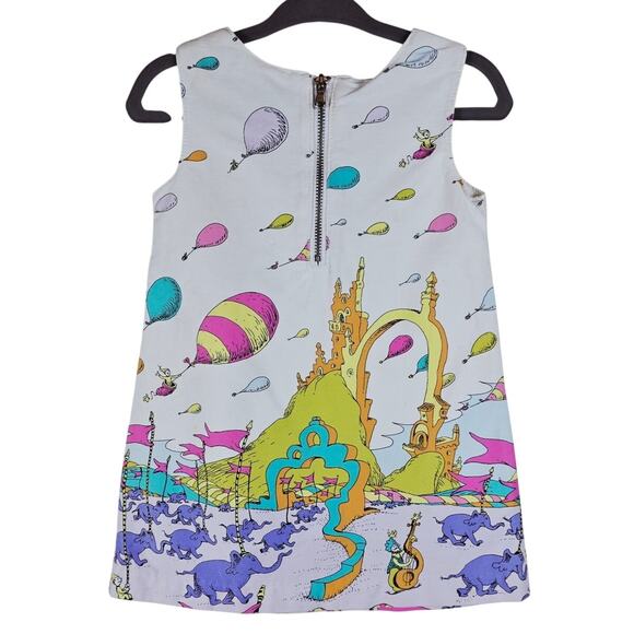 Dr Seuss Oh, The Places You'll Go Novelty Ballons Elephants Dress 12 Month - Picture 2 of 4